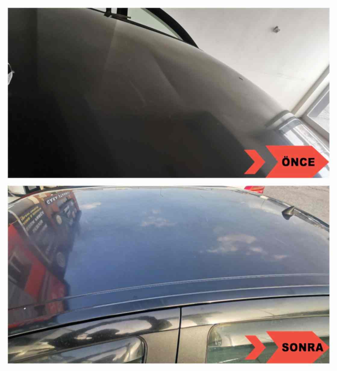 Tavan Hasar Boyasız Onarımı