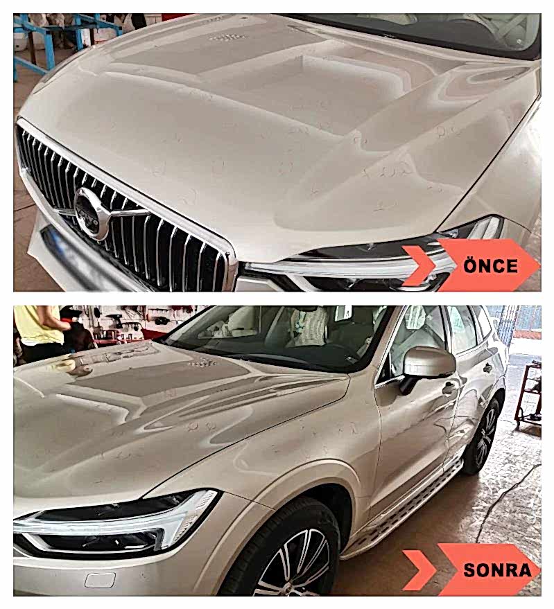 Volvo XC60 Dolu Hasarı Onarımı