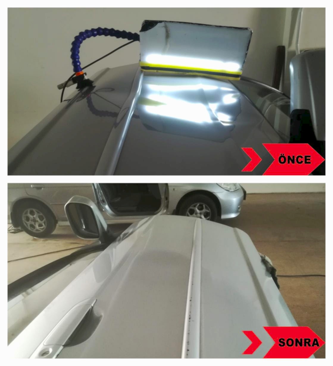 Ford Focus Ön Kapı Boyasız Onarım